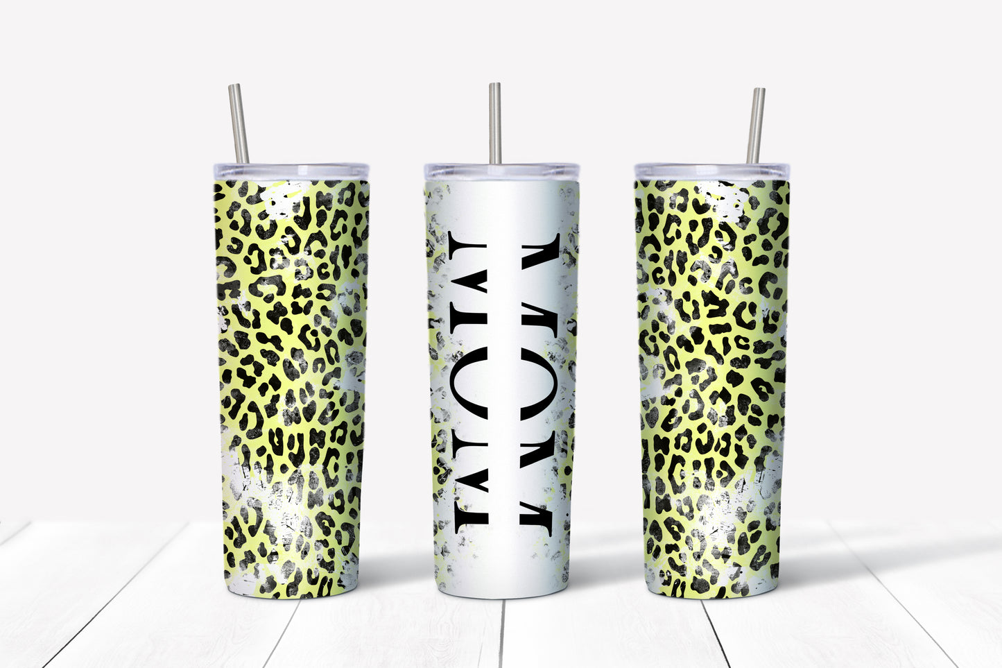 MOM CHEETAH 20 OZ TUMBLER