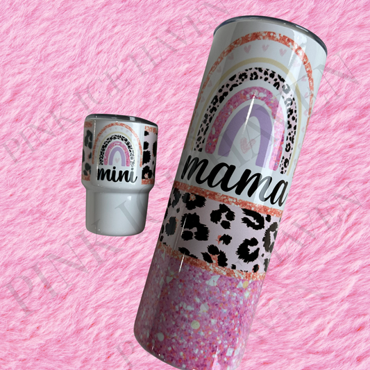 MAMA & MINI 20 OZ TUMBLER & 3 OZ MINI TUMBLER SET