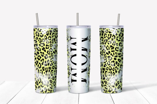 MOM CHEETAH 20 OZ TUMBLER